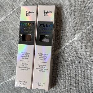 It Cosmetics Bye Bye Under Eye Illumination Concealer Bundle of 2 Deep Natural